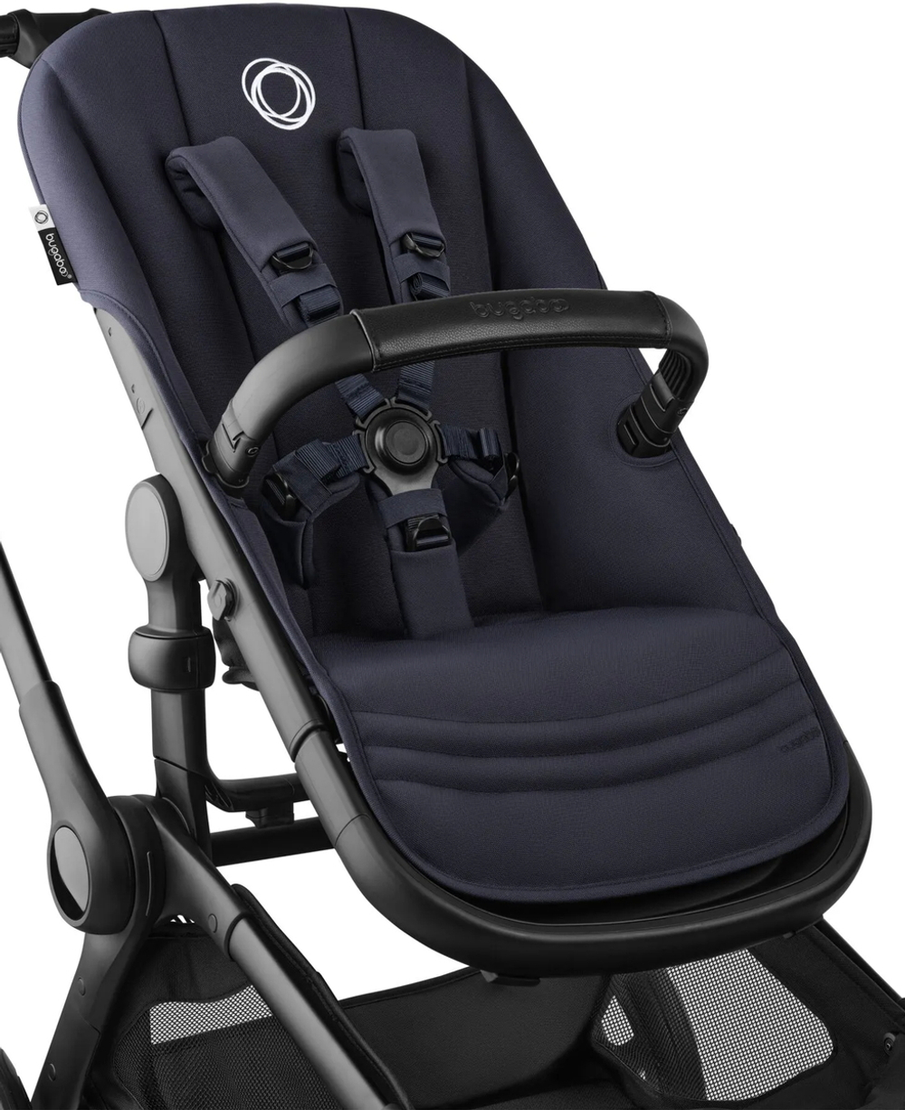 Коляска Bugaboo Fox 5 Renew complete 2 в 1 Black/Deep Indigo-Deep Indigo