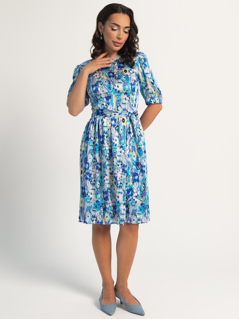 Платье Очарование лета (голубое) П16066-45М LT Collection