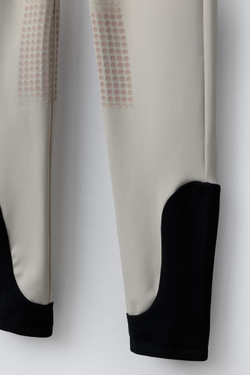 ZARA ЛЕГГИНСЫ ДЛЯ ВЕРХОВОЙ ЕЗДЫ, БЕЖЕВЫЙ МЕЛАНЖ