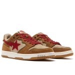 BAPE LOW SK8 STA ‘WHEAT RED’