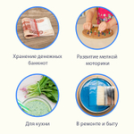 Резинки банковские универсальные диаметром 60 мм BRAUBERG 500 г цветные натуральный каучук (3 штуки в упаковке)
