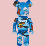 Дизайнерские игрушки BE@RBRICK 1000% The Astrosmurf 70cm, The-Astrosmurf-1000％