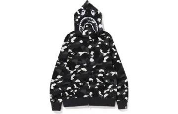 A Bathing Ape City Camo Shark Full Zip Худи Ss23
