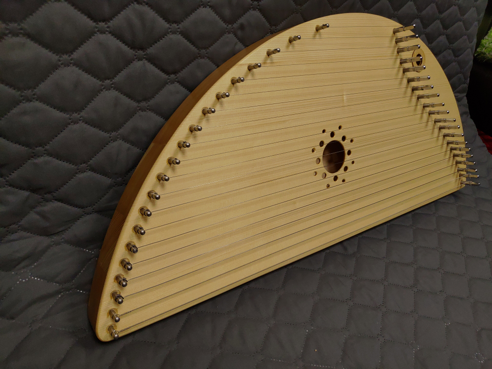 ! АКЦИЯ! Гусли шлемовидные 20 струн светлые