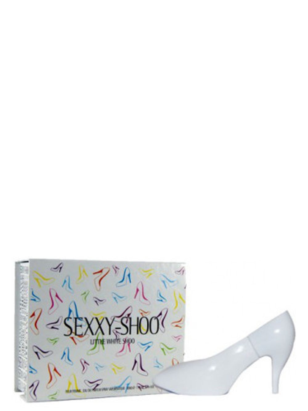 Laurelle London Sexxy Shoo Little White Shoo