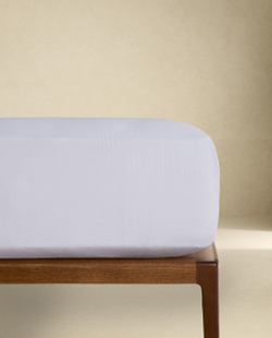 Zara Home - Простыня шифоновые брюки, белый, 160х200х30 см