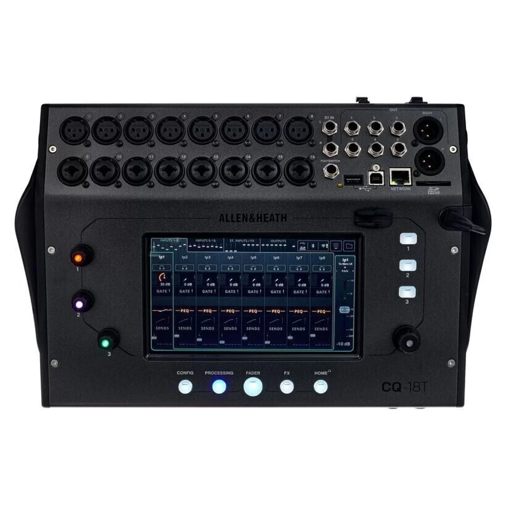 Allen & Heath CQ-18T — цифровой микшер