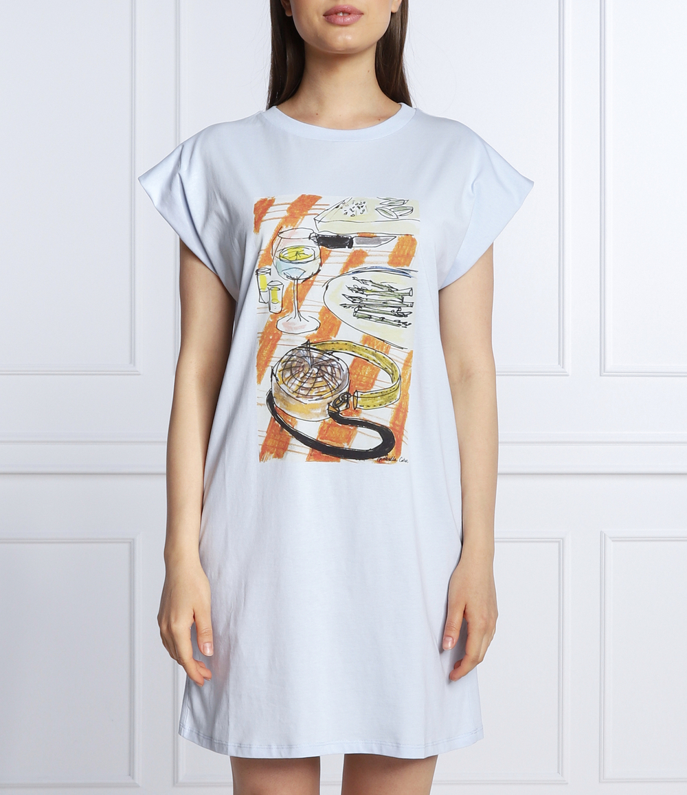 платье + сумка для покупок picnic MAX&amp;Co. - голубой(794188)