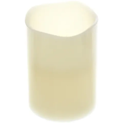 Сувенир с подсветкой «Свеча восковая - Звездная» 7,5*10 см - облита воском (работает от батареек 3 ААА)