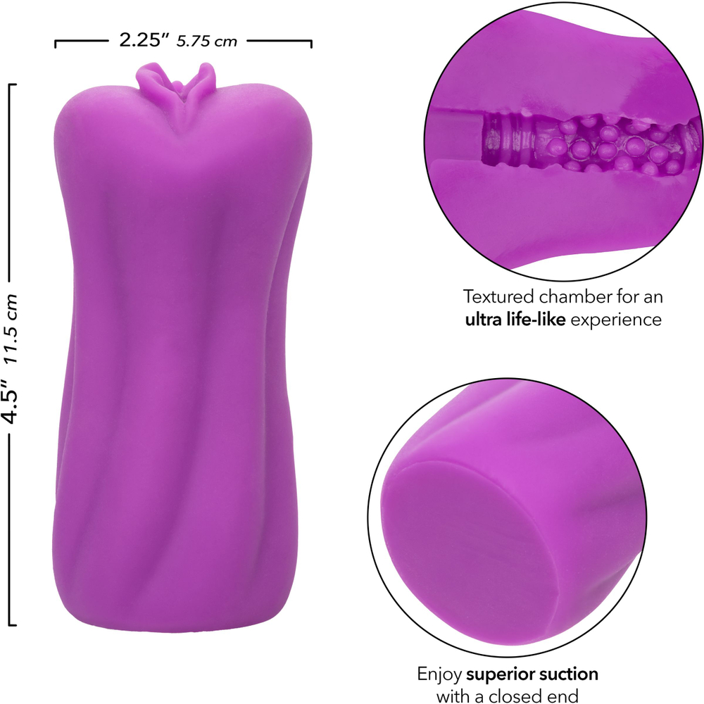 Фиолетовый мастурбатор-вагина Stroker Roxy (Цвет: фиолетовый)