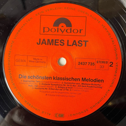 Винтажная виниловая пластинка LP Джеймс Ласт James Last Die Schonsten Klassischen Melodien (Germany 1980) Бокс Сет 3 LP