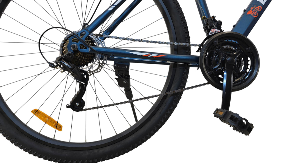 Велосипед Bike Dragon 29" 21скор (стальная рама,SunRun, диск. тормоз) BD-2-29-1 синий