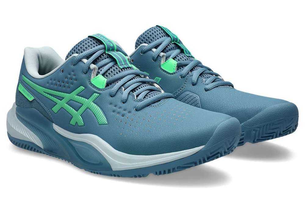 Мужские кроссовки для Падел Asics Gel-Challenger 15 Padel - saba blue/vital green