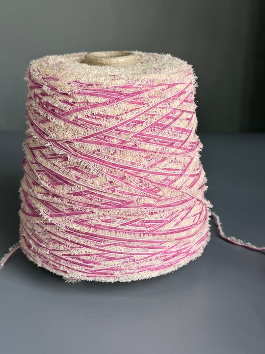 Пряжа BE.Mi.VA MUSK 1,8 (70% хлопок, 30% па), 180м/100 гр, ирис реснички