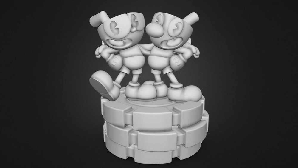 Фигурка Чашек Cuphead Кружек Дьявол