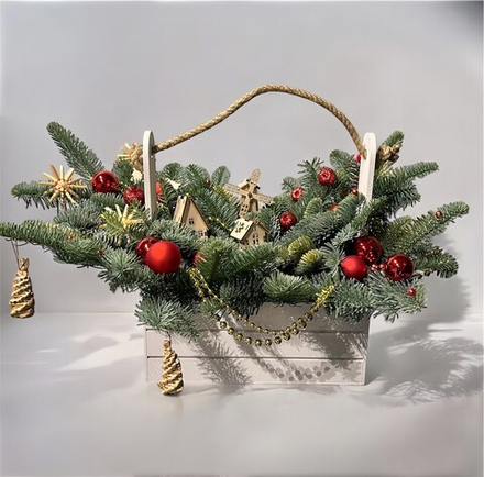 Композиция "Сказочная деревня"