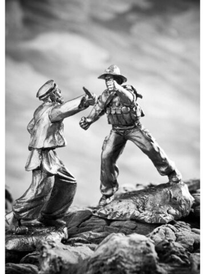 Оловянный солдатик Десантник, Афганистан 1979-1989 г. г.