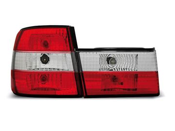 Задние фонари Bmw 5 E34 red white