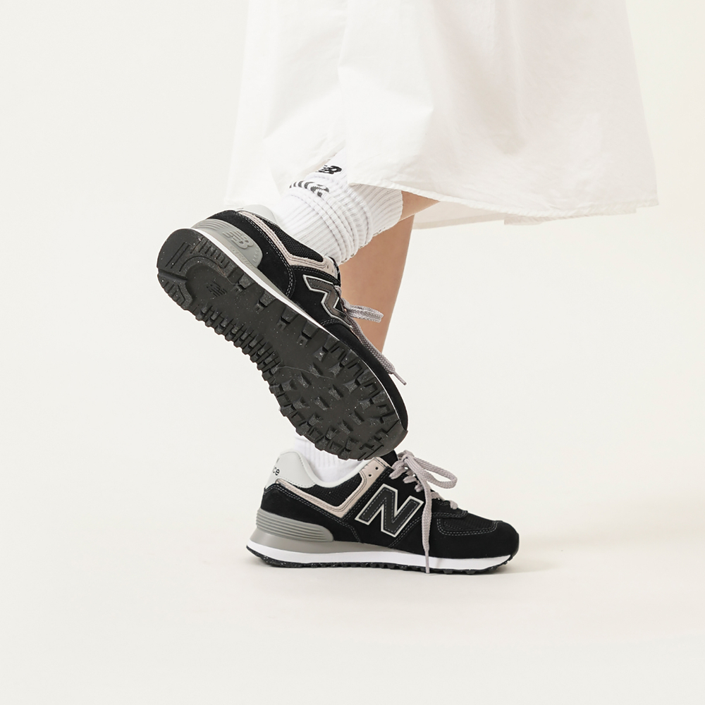574 New Balance 'Core Pack - Black Grey'