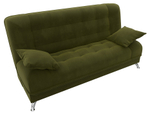 Диван-книжка Анна МИКРОВЕЛЬВЕТ Зеленый