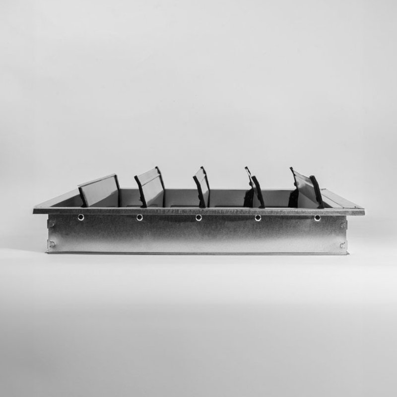 Гравитационная решетка-жалюзи 500х500 мм