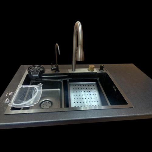 Кухонная мойка Zandini Графит, 750*500*200 Z-23-04