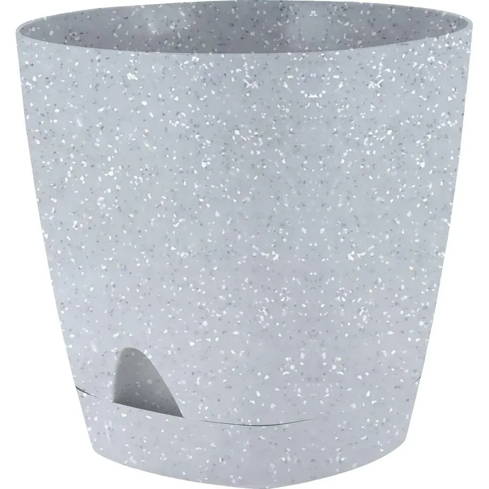 Горшок для цветов InGreen Amsterdam D170мм 2,5л с прикорневым поливом, светлый камень