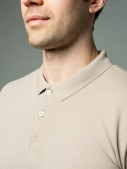 Футболка поло с коротким рукавом хлопок