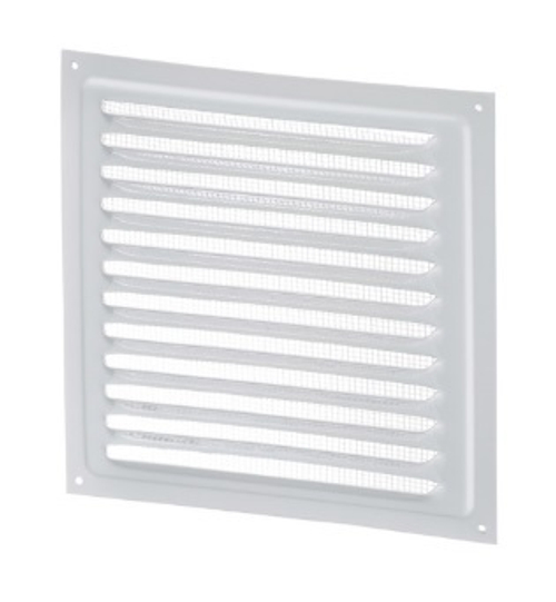 Решетка вент. 200х200 мм вытяж сталь ivory Эра