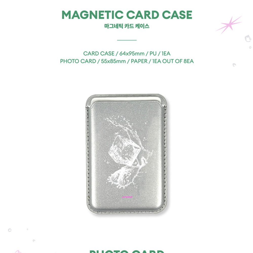 Мерч ATEEZ GOLDEN HOUR : Part.5 - MAGNETIC CARD CASE (Магнитный картхолдер)