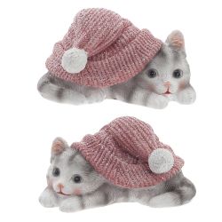 GAEM Фигурка декоративная "Котенок", L10 W6,5 H5,5 см, 2в.