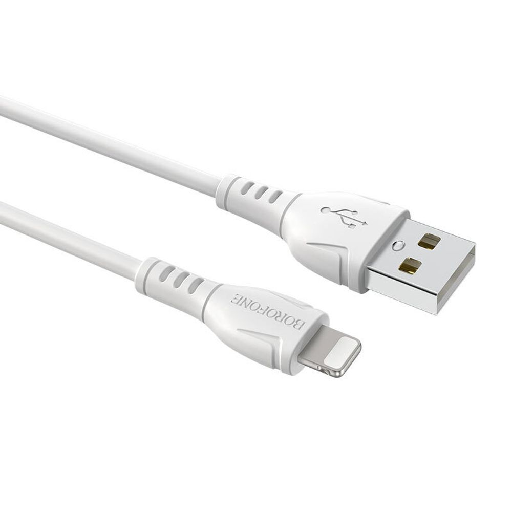 Кабель Borofone BX51 Type-C-Lightning 12W 2.4А 1м PVC White