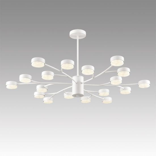 8265/18 COMFI LN26 233 металл, белый Люстра GX53 LED 18*7W 220V TORINA