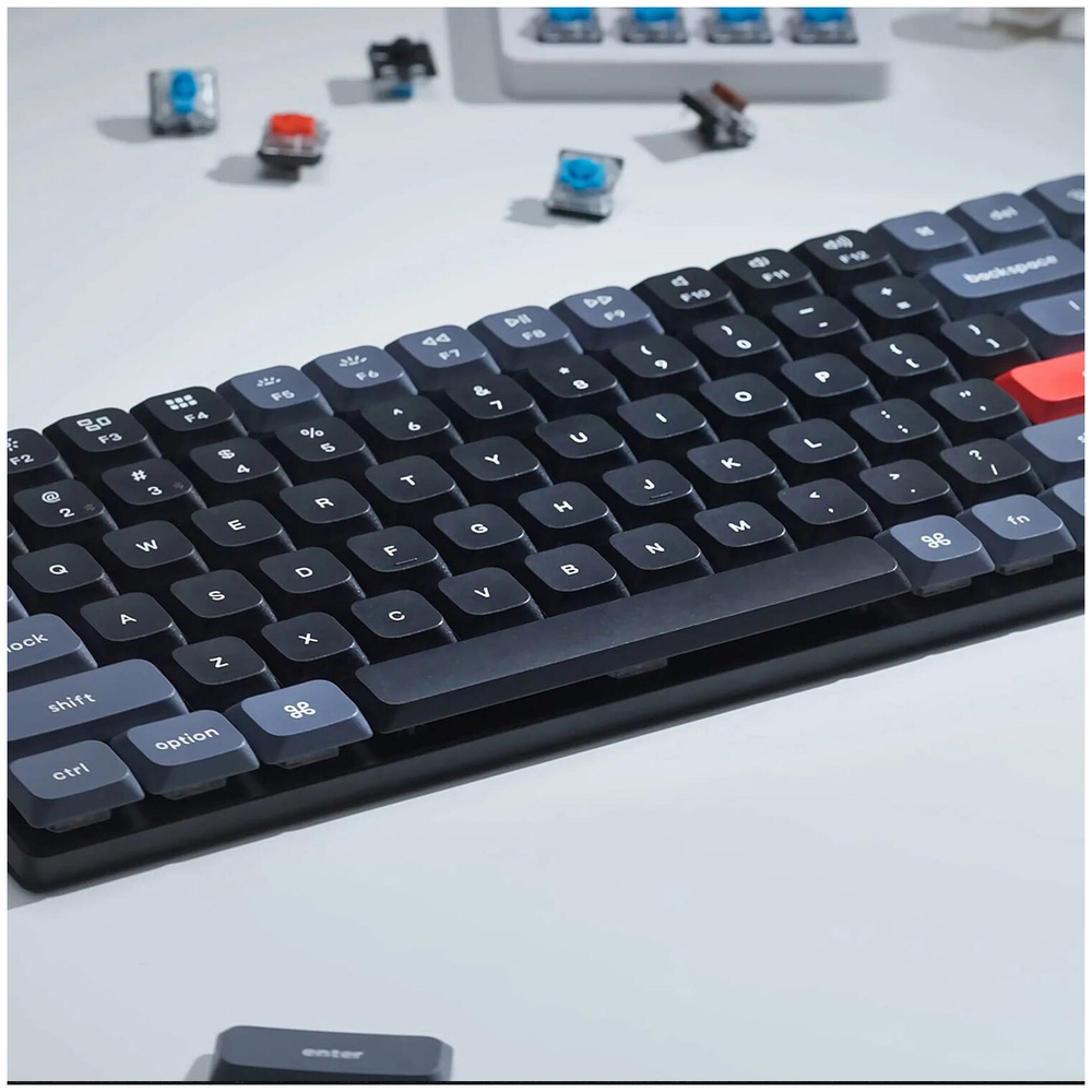 Клавиатура Keychron K3 Pro (Blue Switch) Wireless RGB Black (K3P-H2)