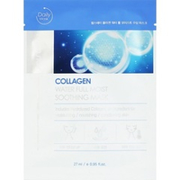 Маска для лица тканевая увлажняющая с коллагеном FarmStay Collagen Water Full Moist Soothing Mask 5шт