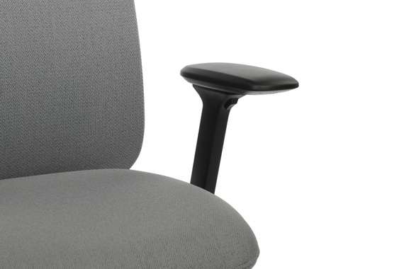 Кресло Antler EAN-001A Черный пластик/Серый