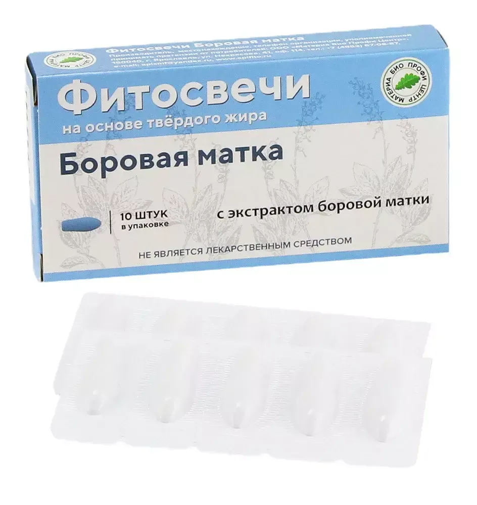 Фитосвечи Боровая матка 10шт.