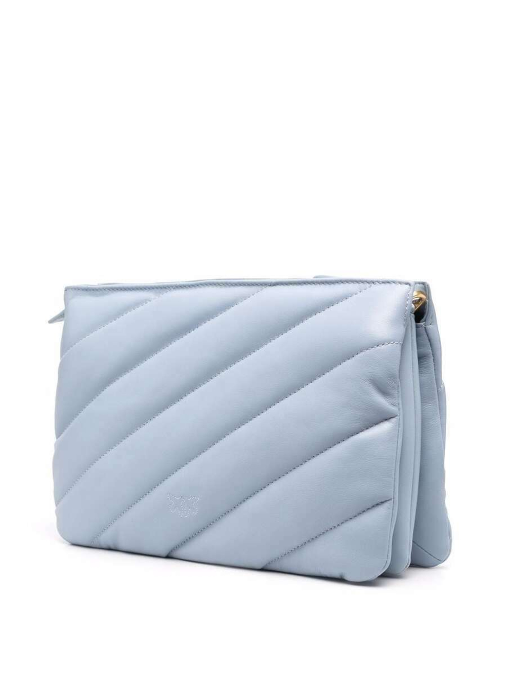 MEDIUM TWINS BAG MAXI QUILT – light blue