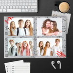 PSD-Шаблон фотокниги "Теория"