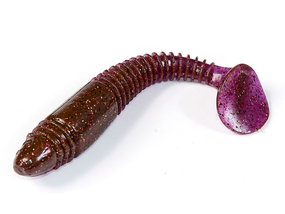 Виброхвост Lucky John Tioga Fat 4.5" (114 мм)