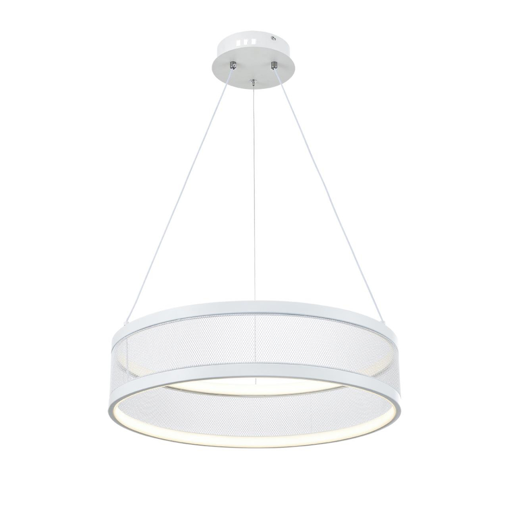 8104/38L LEDIO LN26 260 белый, металл Люстра подвесная LED 38W  3000/4000/6000К 220V FELISITI