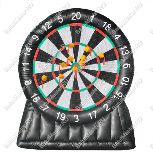 Надувной дартс «Классик», на подкачке, диаметр 3 м, размер 3×2×3 м