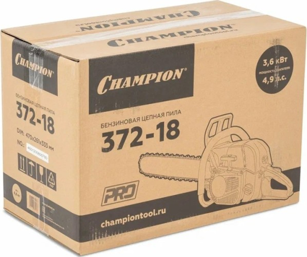 Бензопила CHAMPION N372-18