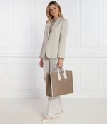 Сумка-трапеция Sandy Tote BOSS BLACK - нюд(50504183)