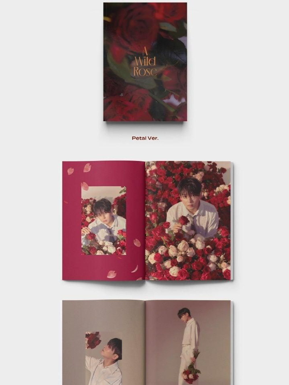 Альбом RYEOWOOK - A Wild Rose 3rd Mini Album 2 Version SET