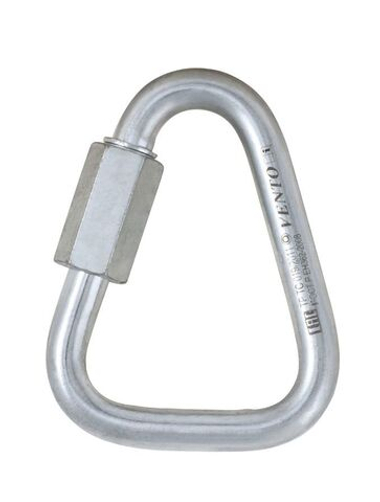 Карабин-рапид "Delta 10" стальной треугольный