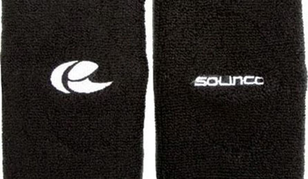Теннисные напульсники Solinco Wristband - Black