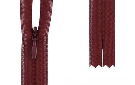 Молния потайная, неразъемная YKK Тип 2 60 см, цв.021