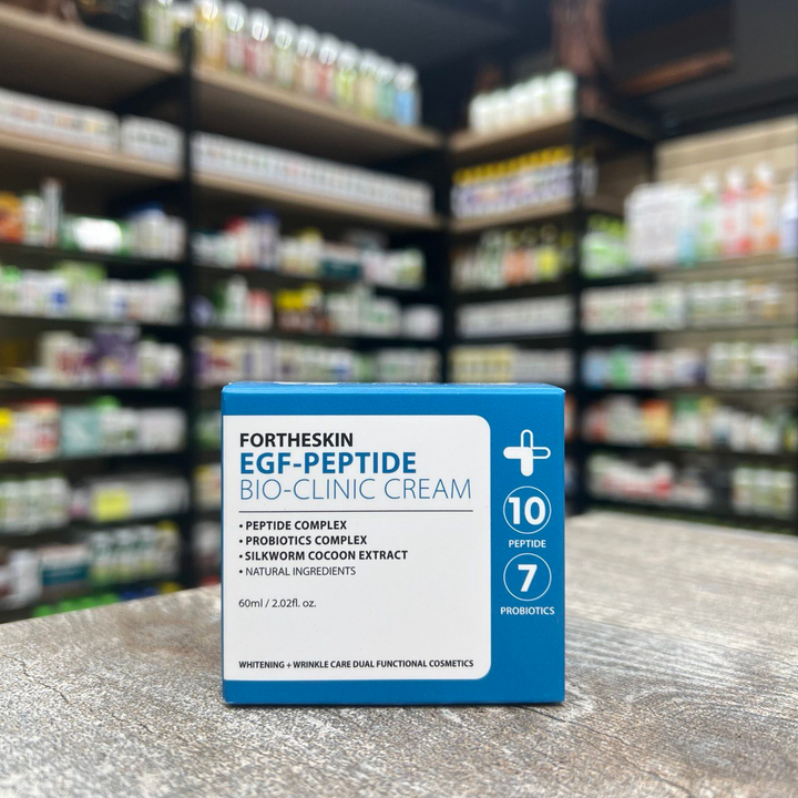 Крем для лица Fortheskin EGF-Peptide Bio-Clinic Cream антивозрастной с пептидами 60 мл