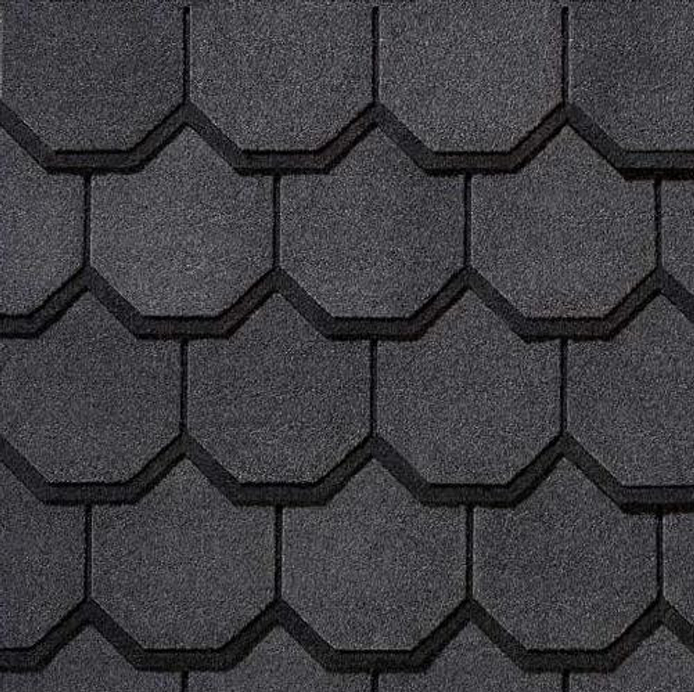 Черепица гибкая CertainTeed Carriage House Black Pearl